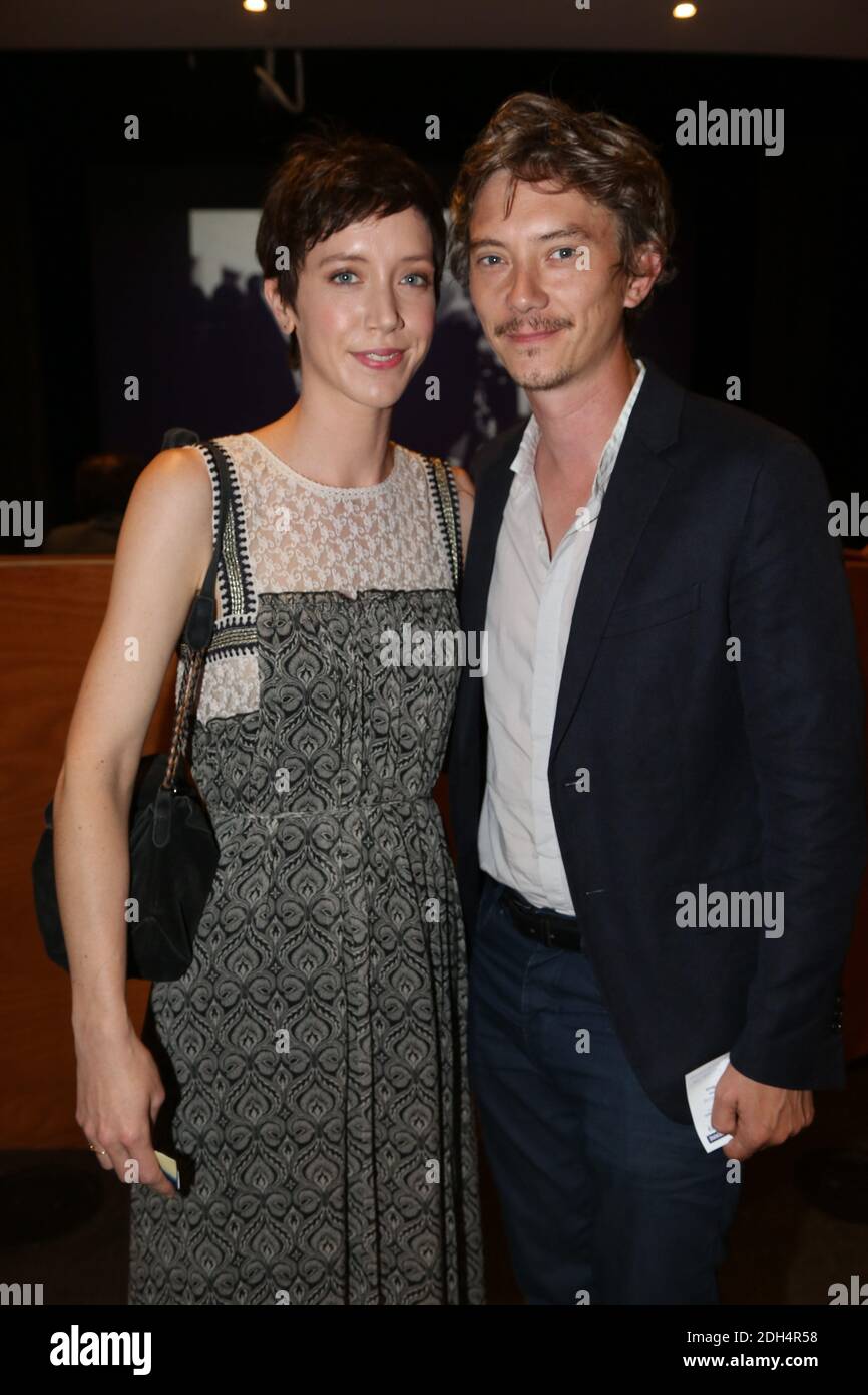 Sara Giraudeau and Swann Arlaud attending the closing ceremony of the