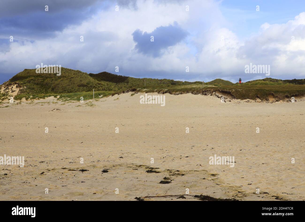 Landscape at the beach of Sylt, Germany, Europe Stock Photo
