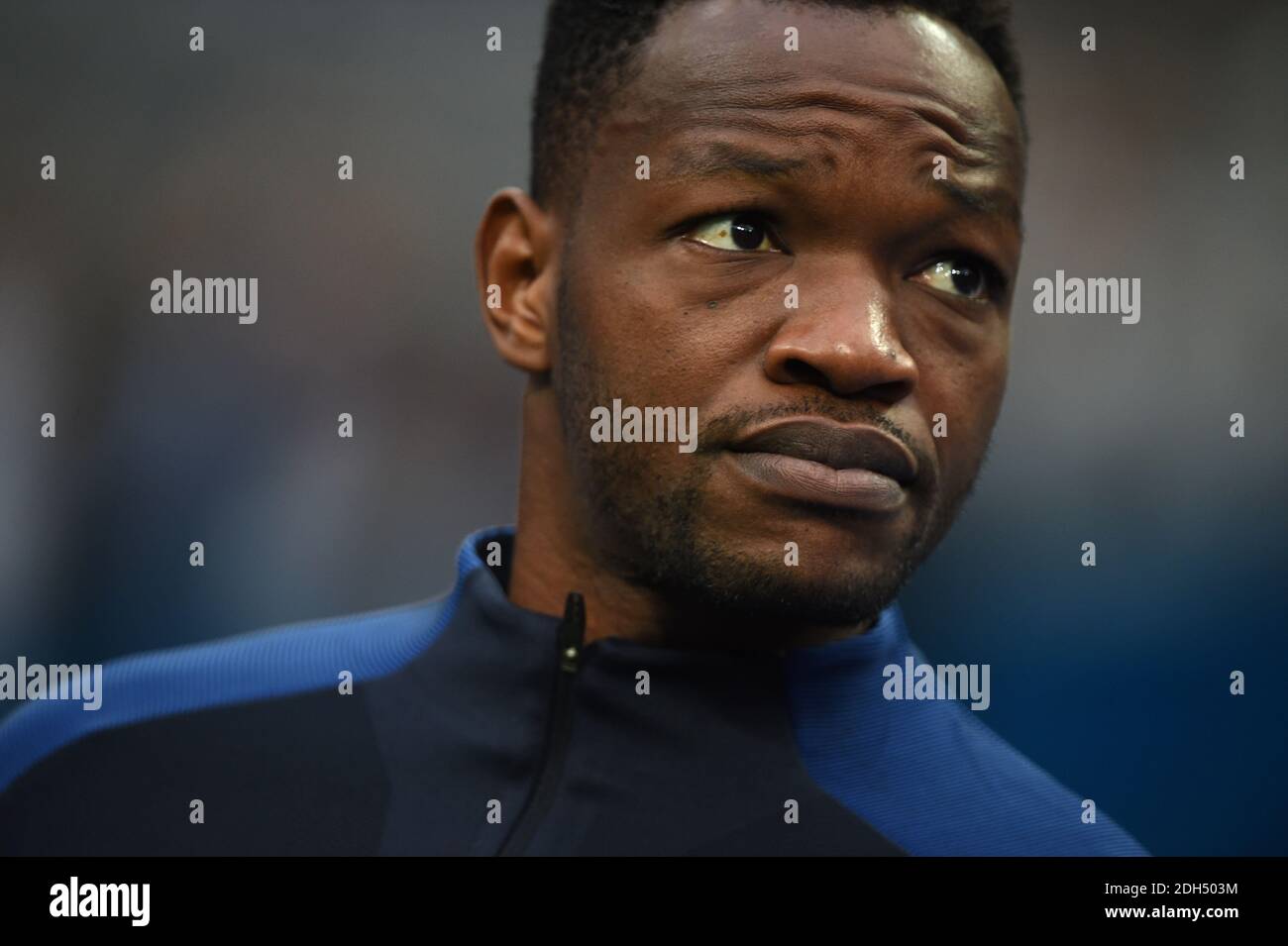 France's goalkeaper Steve Mandanda during the 2018 FIFA World Cup qualifying football match France vs Netherlands at the Stade de France in Saint-Denis, north of Paris, on August 31, 2017. Photo by ELIOT BLONDET/ABACAPRESS.COM Stock Photo