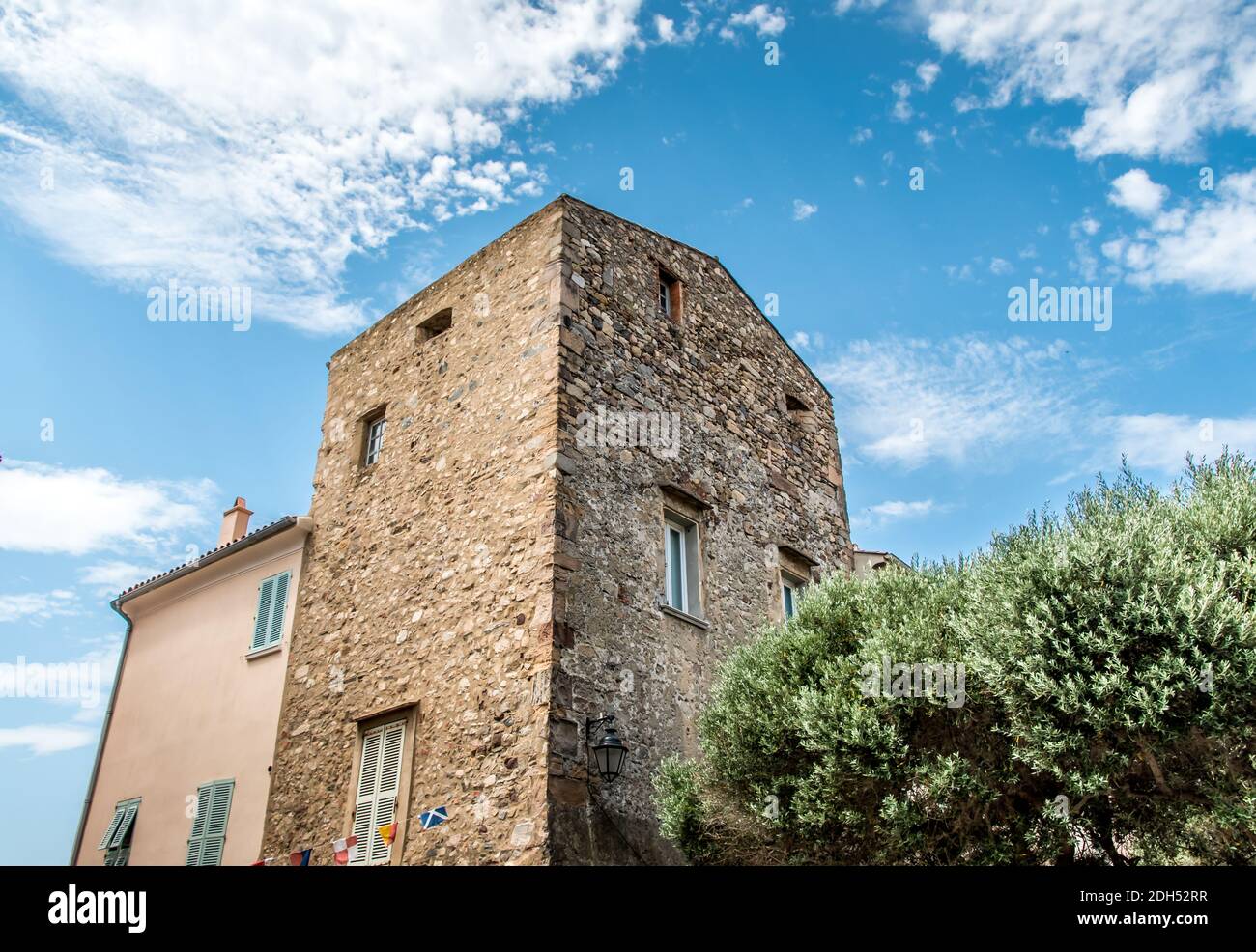 Typical house in the south of France Stock Photo