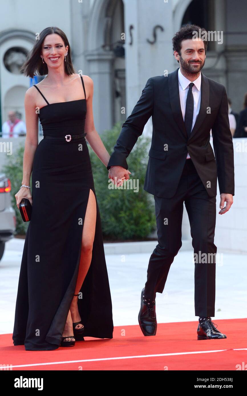 Rebecca Hall and Morgan Spector attending the Suburbicon Premiere 