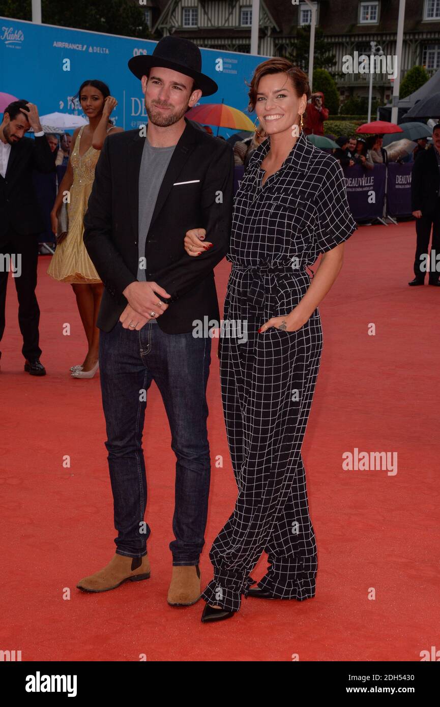 Fauve Hautot and her boyfriend Jules attending the screening of the