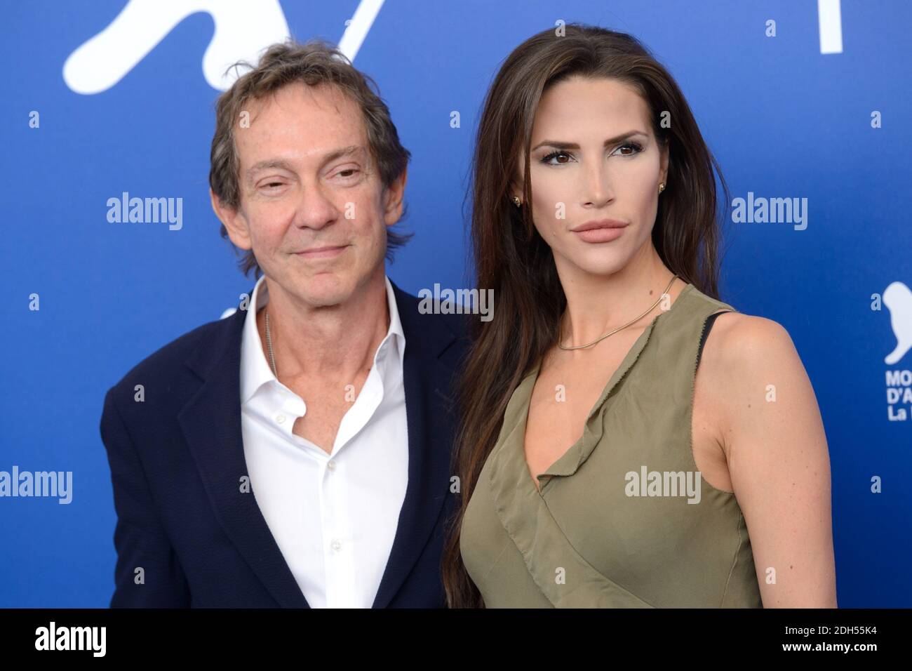 John Branca and Model Jenna Hurt attending the Michael Jackson's Thriller 3D And Making Of Michael Jackson's Thriller 3D Photocall during the 74th Venice International Film Festival (Mostra di Venezia) at the Lido, Venice, Italy on September 04, 2017. Photo by Aurore Marechal/ABACAPRESS.COM Stock Photo