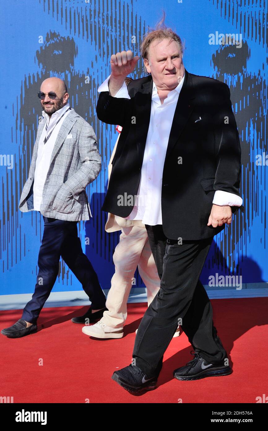French actor Gerard Depardieu attending the screening of the restored  version of the movie Novecento - Atto Primo by Bernardo Bertolucci during  the 74th Venice International Film Festival (Mostra di Venezia) at