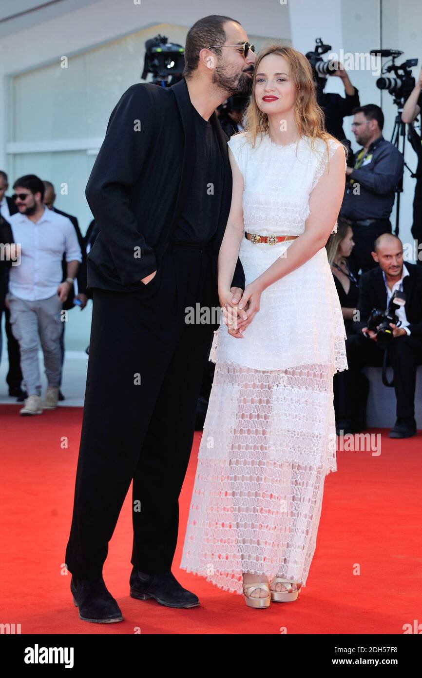 Sara Forestier and guest attending the Mother Premiere during the 74th