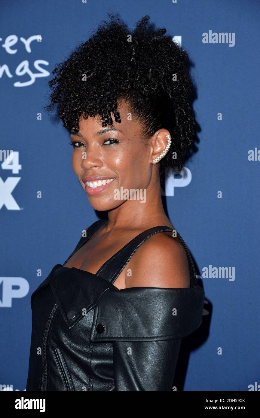 Angela Lewis attends the premiere of FX's 'Better Things' Season 2 at