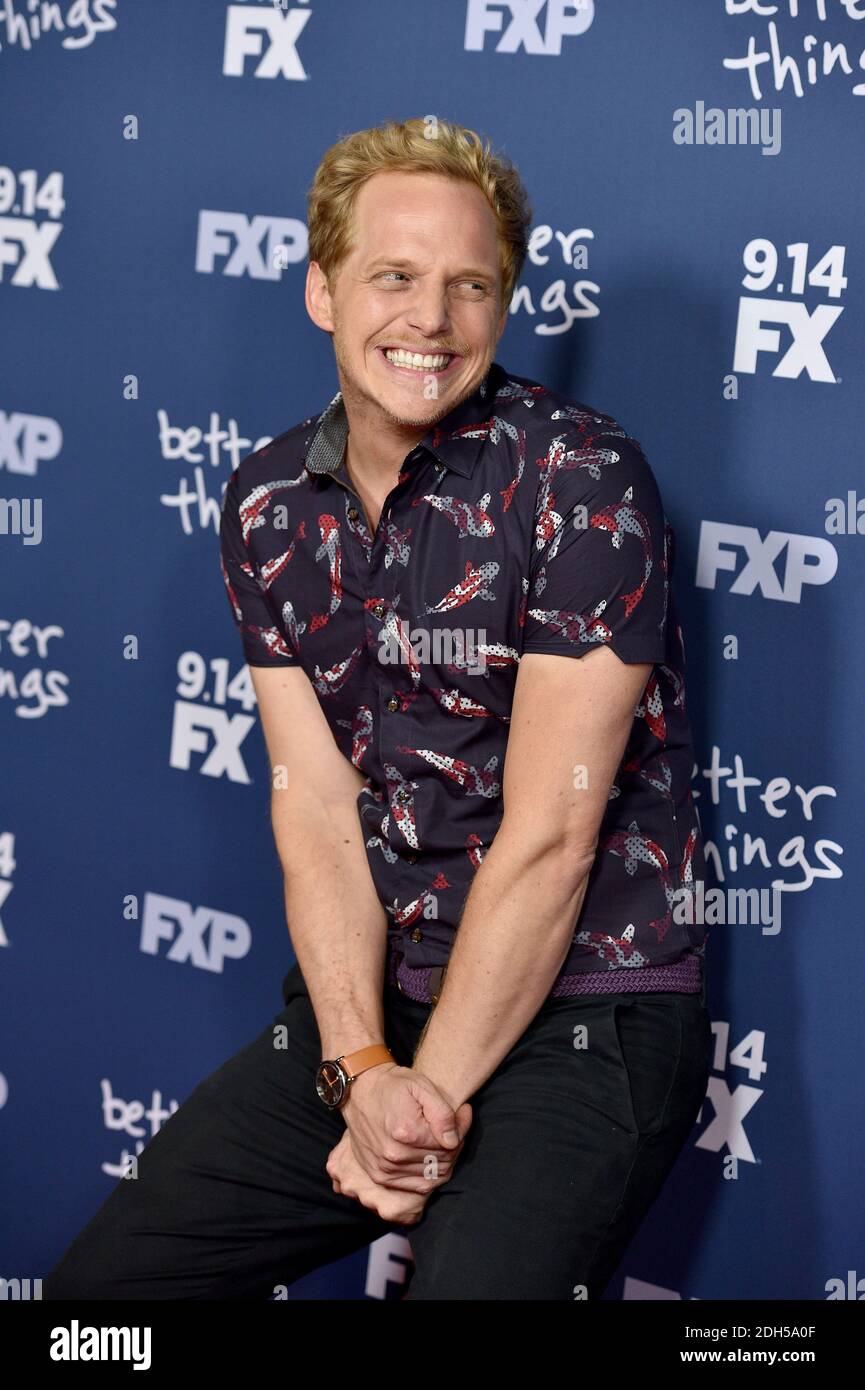 Chris Geere attends the premiere of FX's 'Better Things' Season 2 at