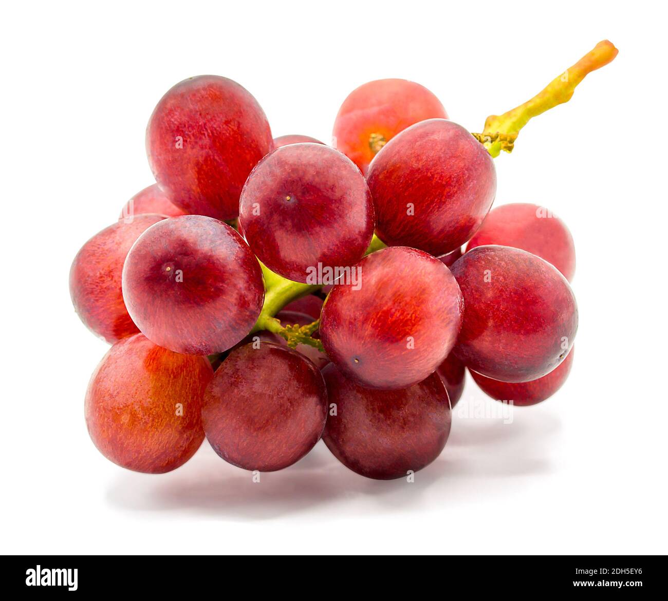grapes isolated on white background with clipping path Stock Photo