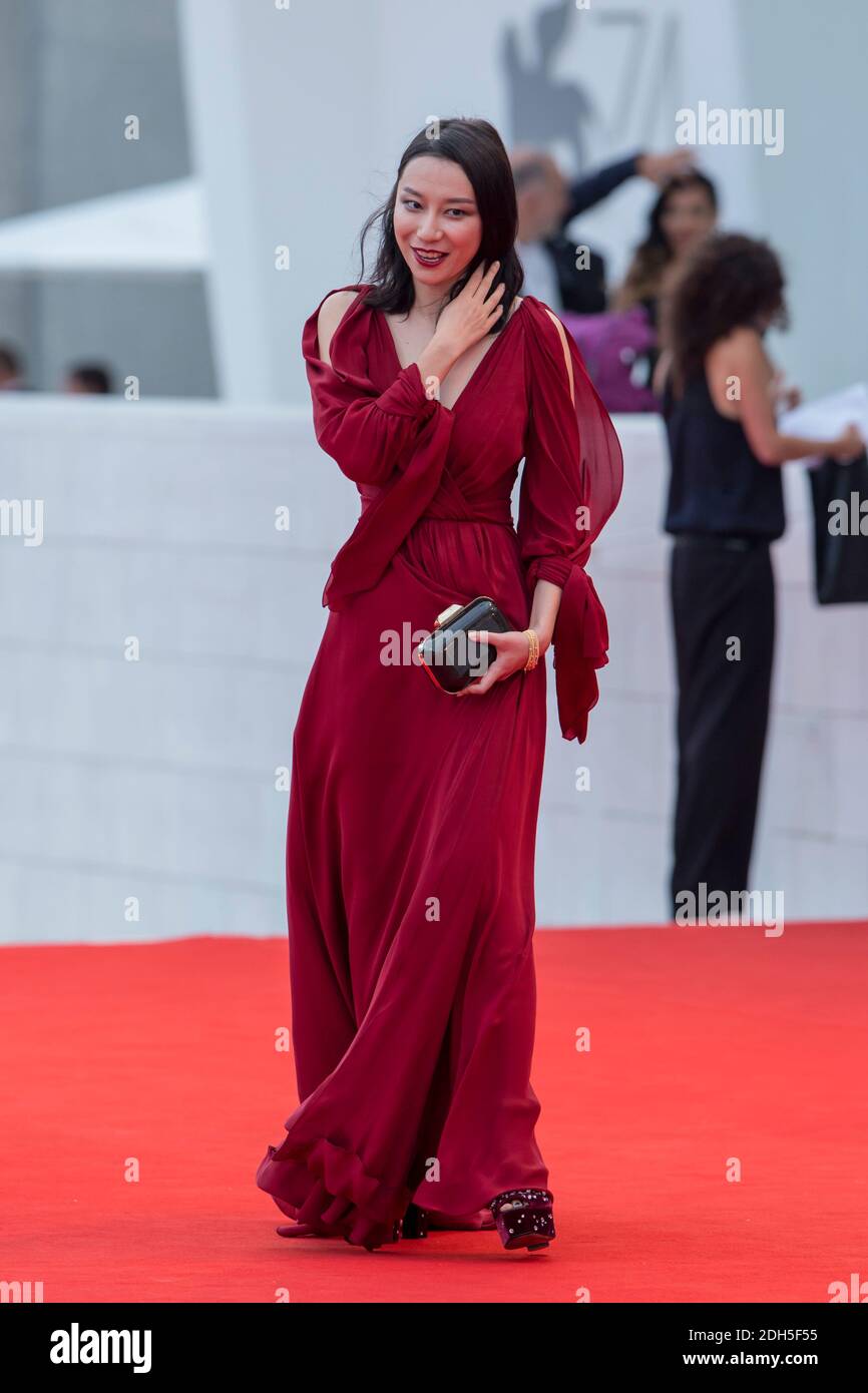 YYing Zei arriving to the awards ceremony closing the 74th Venice International Film Festival (Mostra) in Venice, Italy, on September 9, 2017. Photo by Marco Piovanotto/ABACAPRESS.COM Stock Photo