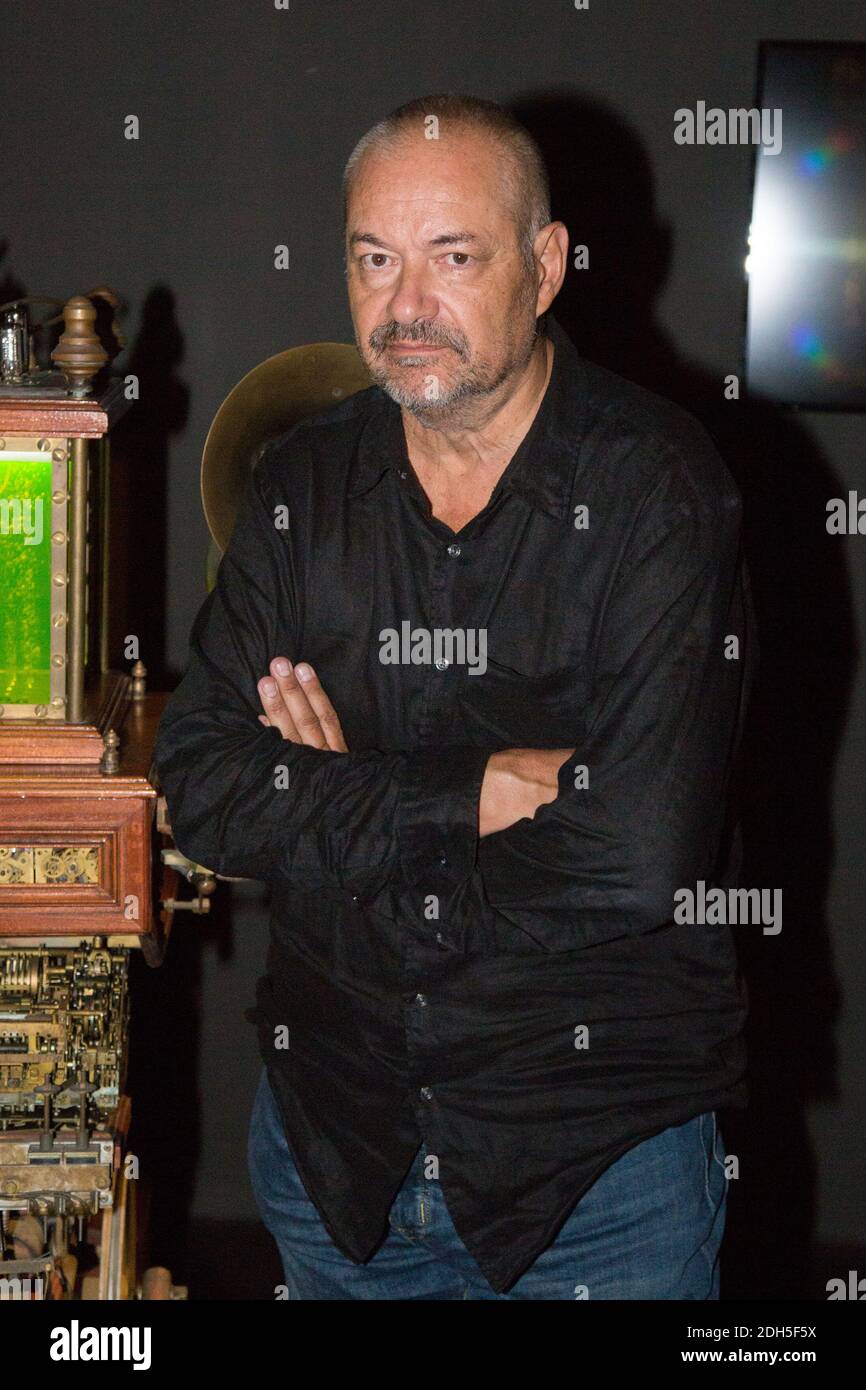 Jean-Pierre Jeunet during the opening of his exhibition with Marc Caro at  La Halle Saint Pierre in Paris, France, on September 07, 2017. Photo by  Nasser Berzane/ABACAPRESS.COM Stock Photo - Alamy