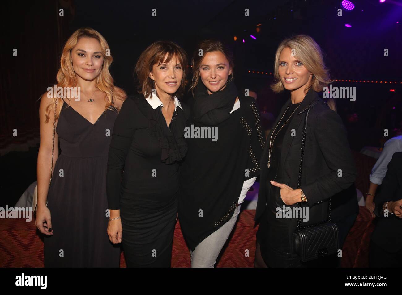 Joy Esther, Tina Kieffer, Sandrine Quetier et Sylvie Tellier lors de la