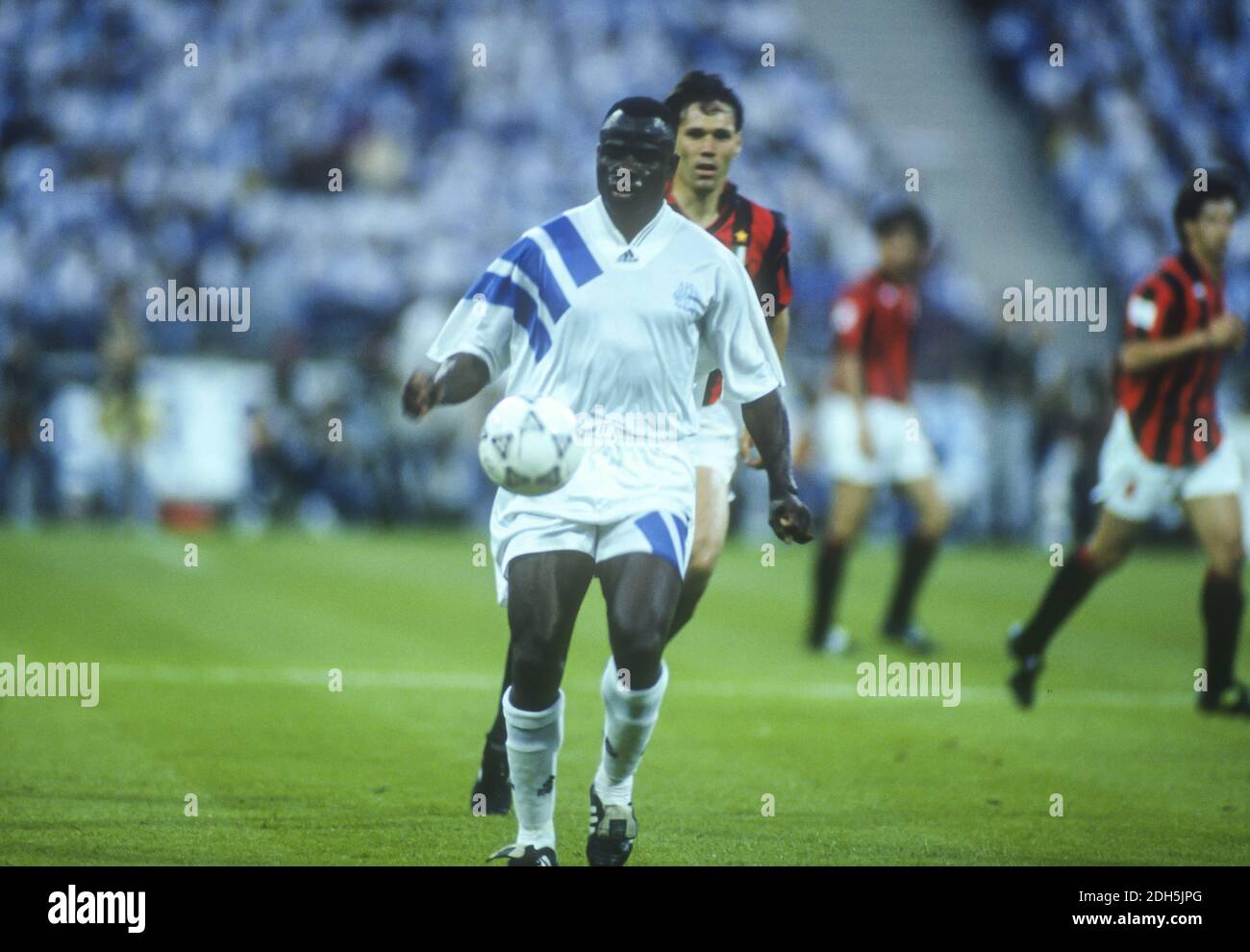 Marseille s Basile Boli during the Champions s League Final soccer