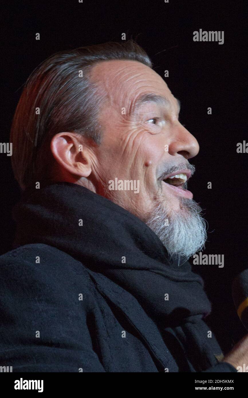 Florent Pagny at concert after the attribution wednesday of the Olympic ...