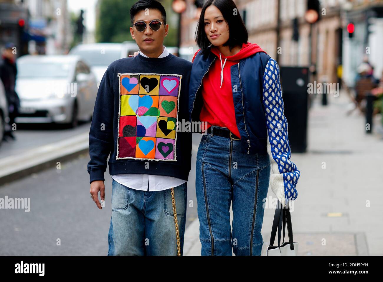 Street style, model HoYeon Jung after Y3 Fall-Winter 2018-2019 Menswear  show held at Grand Palais, in Paris, France, on January 21, 2018. Photo by  Marie-Paola Bertrand-Hillion/ABACAPRESS.COM Stock Photo - Alamy