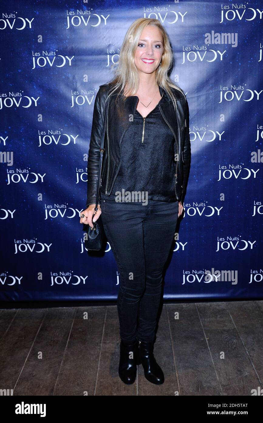 Julie Nicolet participe a la Nuit Jovoy pour le lancement du parfum La