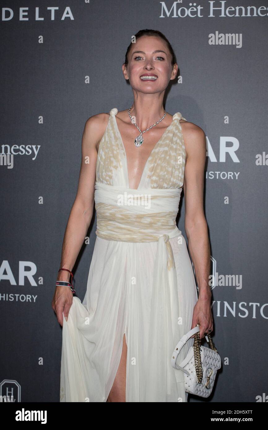 Lilly zu Sayn-Wittgenstein-Berleburg attends the amfAR gala night at La