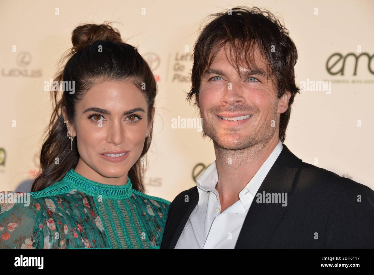 Nikki Reed and Ian Somerhalder attend the 27th Annual EMA Awards at