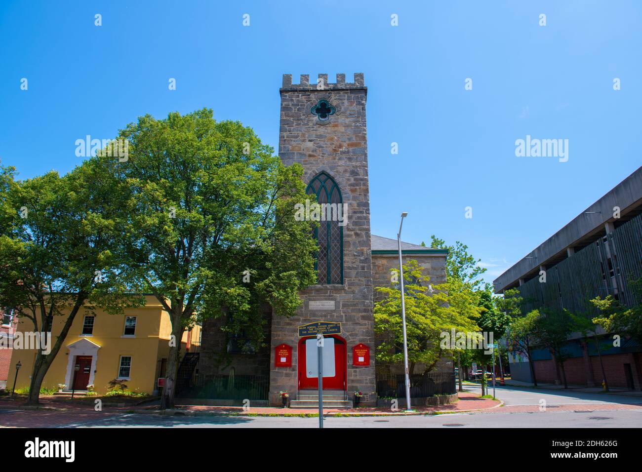 Saint Peter's Episcopal Church at 24 St Peter Street in Historic city  center of Salem, Massachusetts MA, USA Stock Photo - Alamy