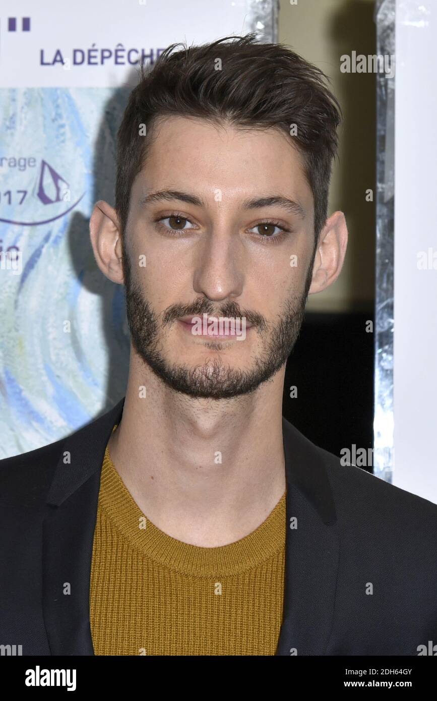 French actor Pierre Niney attending the La Passion Van Gogh film ...