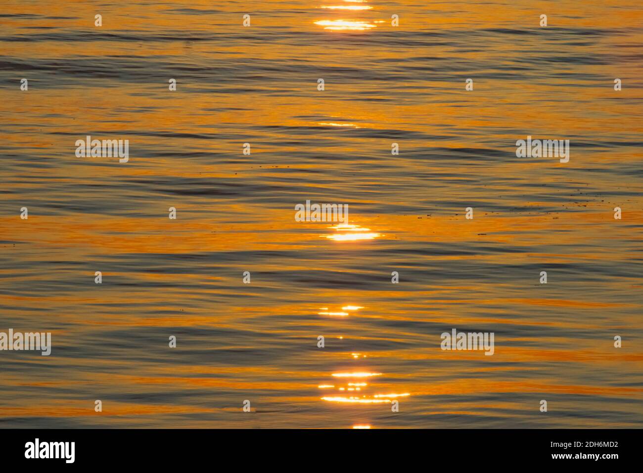South Atlantic Ocean at sunset, Antarctica Stock Photo