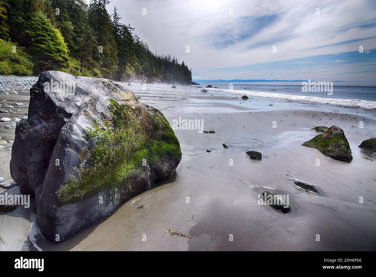 Mystic Beach, Vancouver, British Columbia Stock Photo