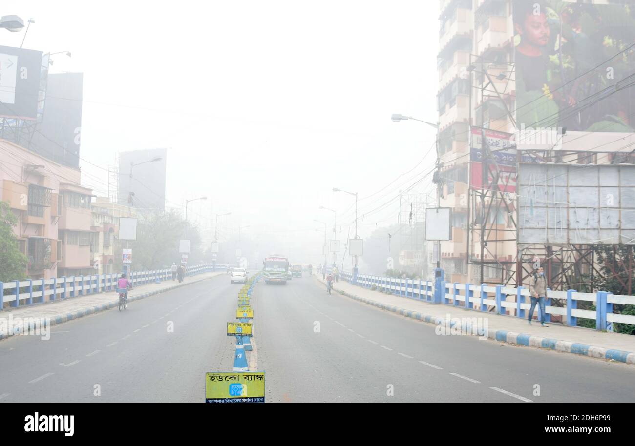 Air pollution in India Stock Photo