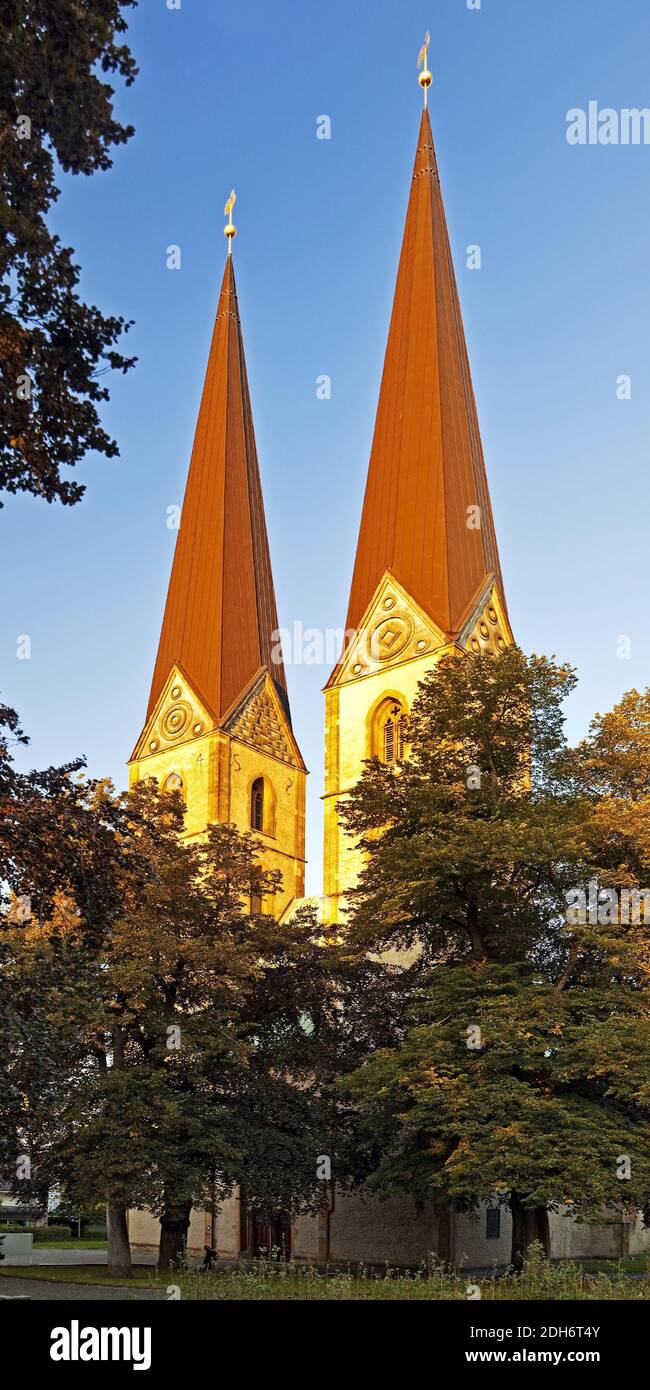 Neustaedter Marien Church, Bielefeld, East Westphalia-Lippe, North Rhine-Westphalia, Germany, Europe Stock Photo