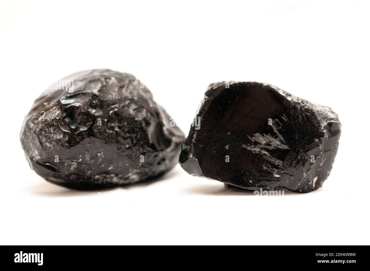 obsidian minerals, flint stone used to make tools during stoneage