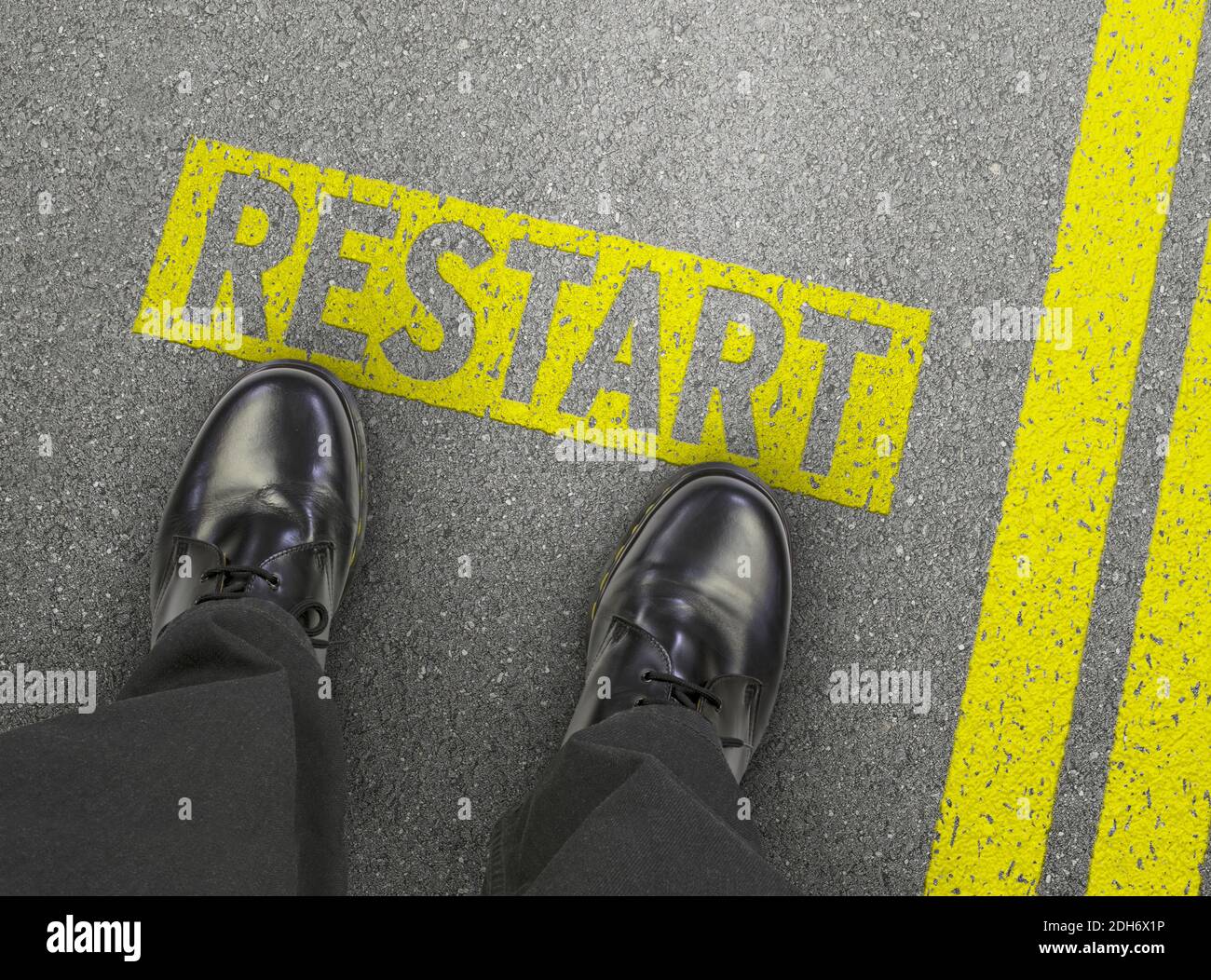 Restart career hi res stock photography and images alamy