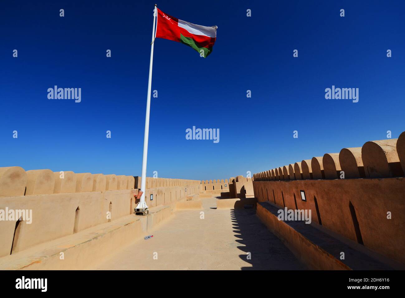 AlHazm castle in Rustaq, Oman Stock Photo Alamy
