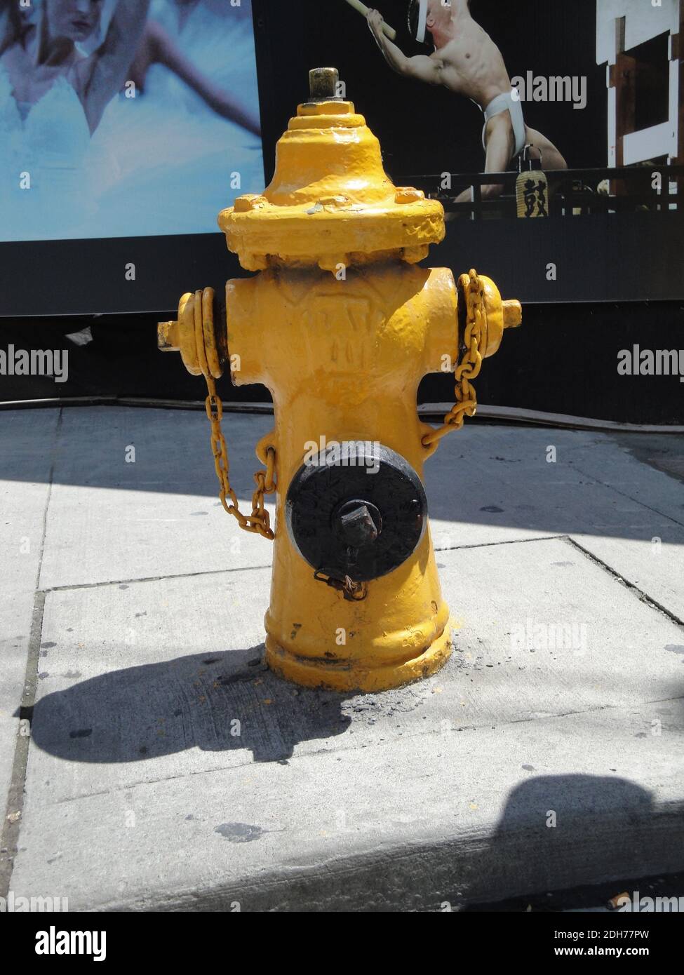 A fire hydrant in Toronto, Canada Stock Photo