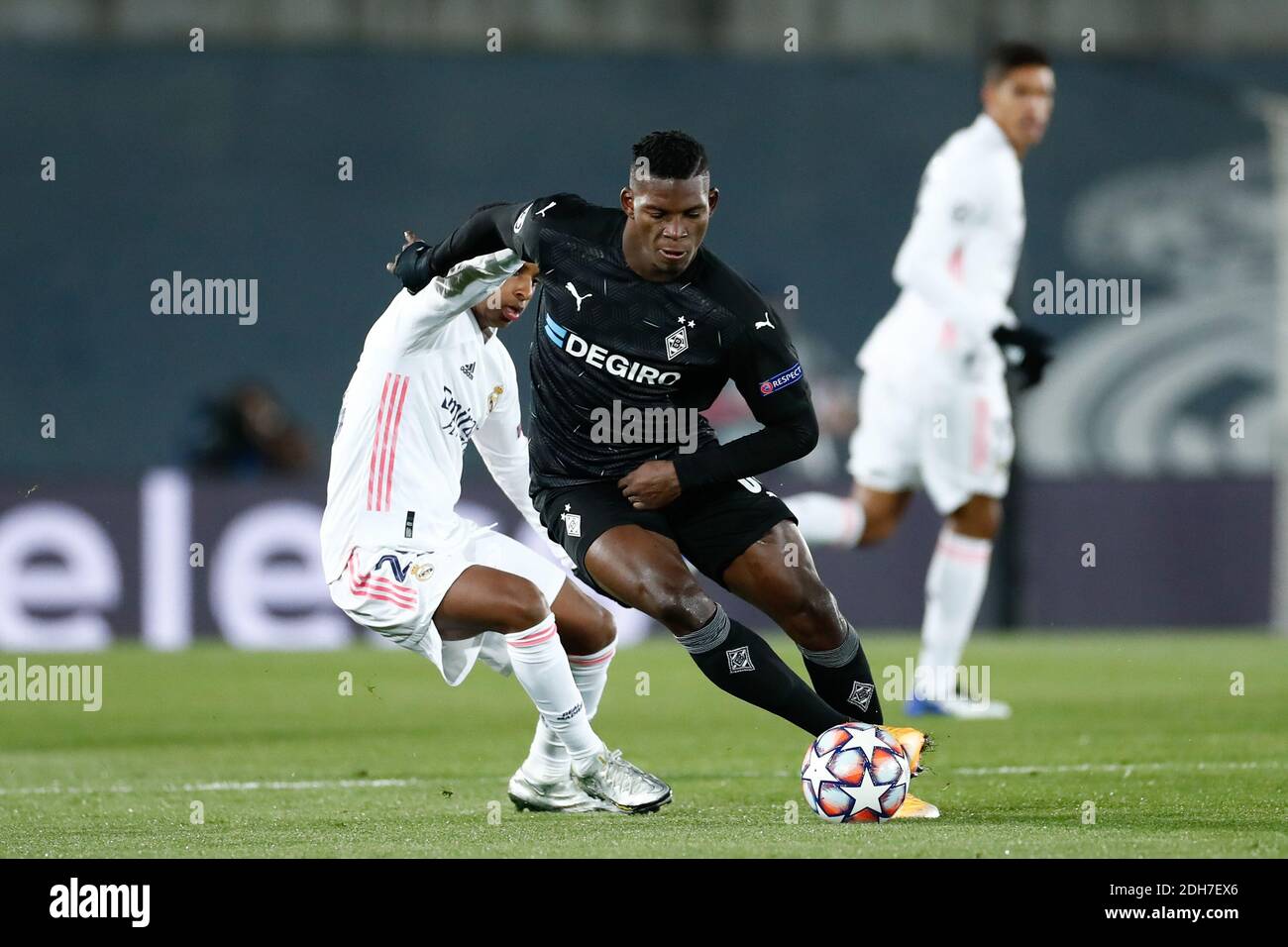 Breel Embolo of Monchengladbach in action during the UEFA Champions ...