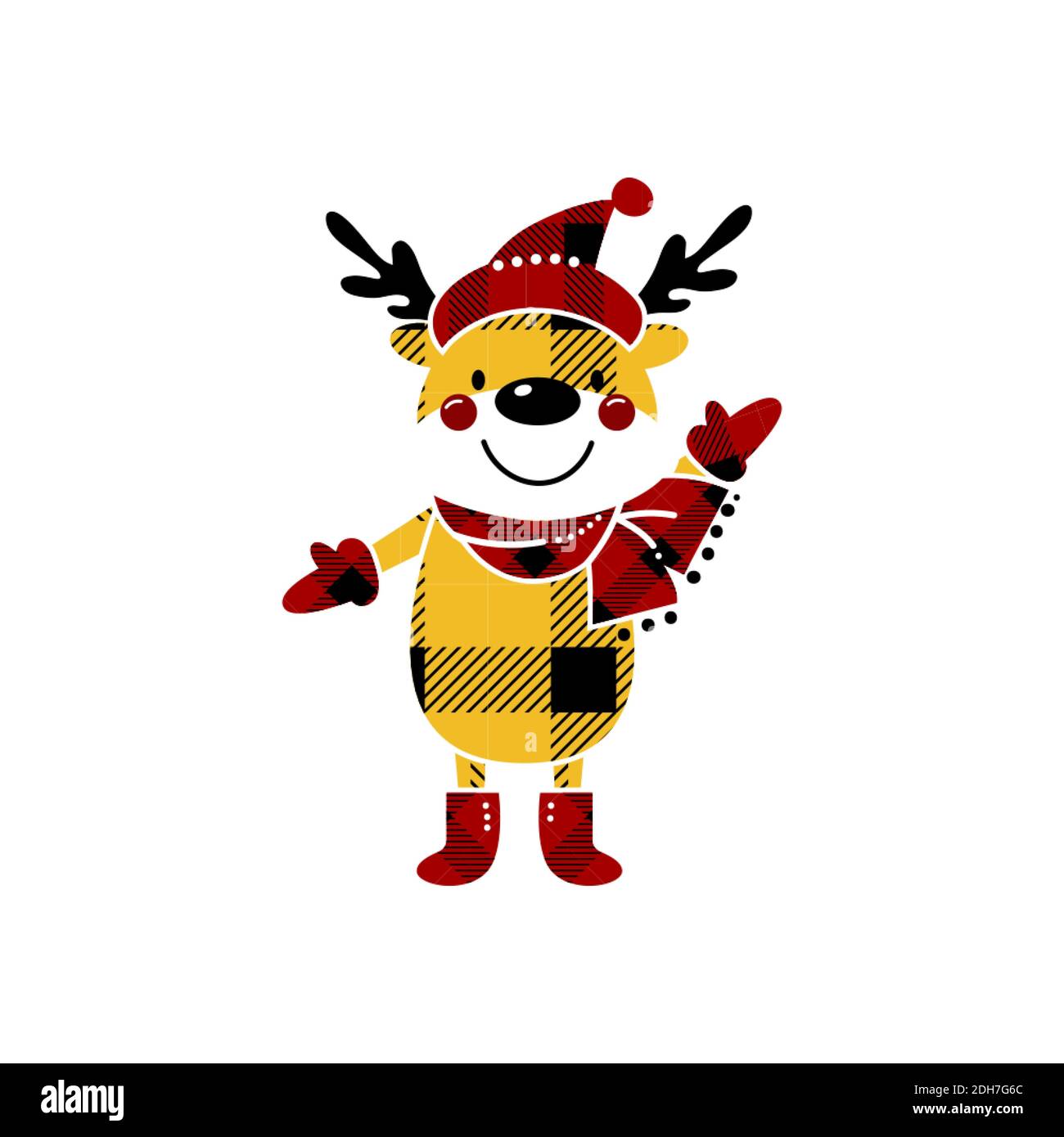 Buffalo plaid black and white hi-res stock photography and images - Alamy