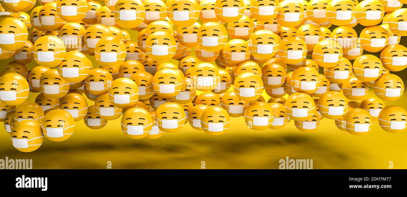 Face mask emoji hires stock photography and images Alamy