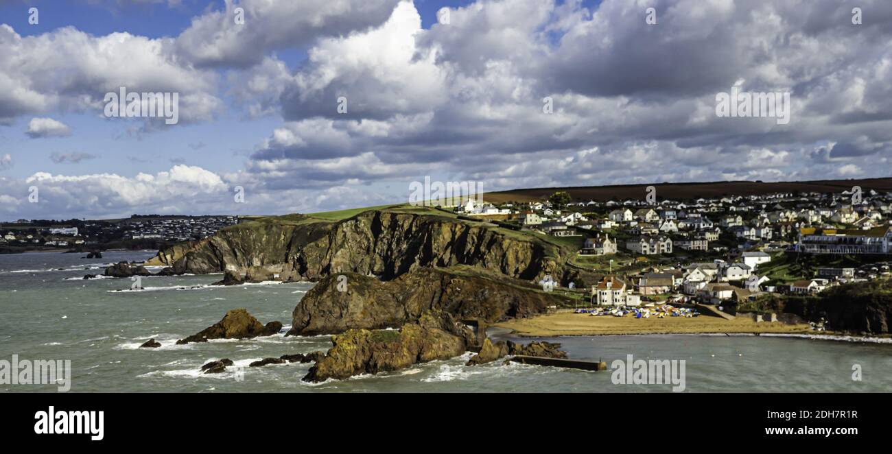 South Devon - Hope Cove Stock Photo