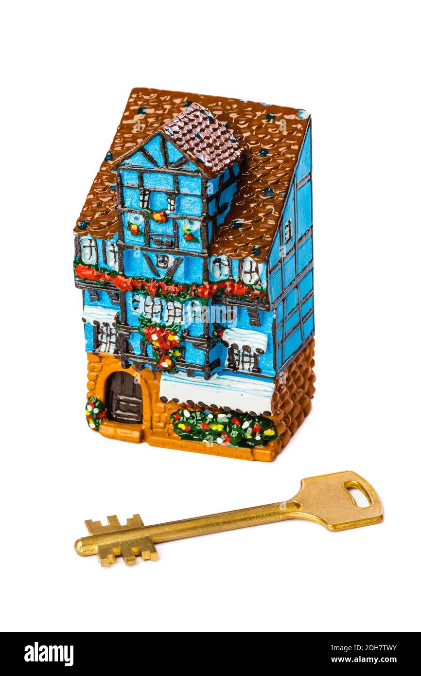 House and key Stock Photo