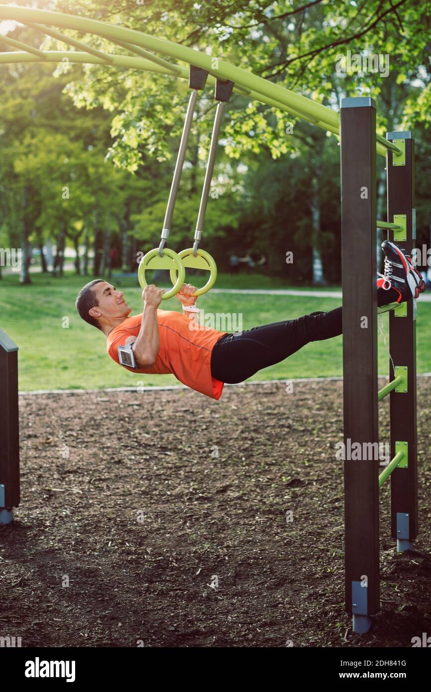 Chin ups hi-res stock photography and images - Alamy