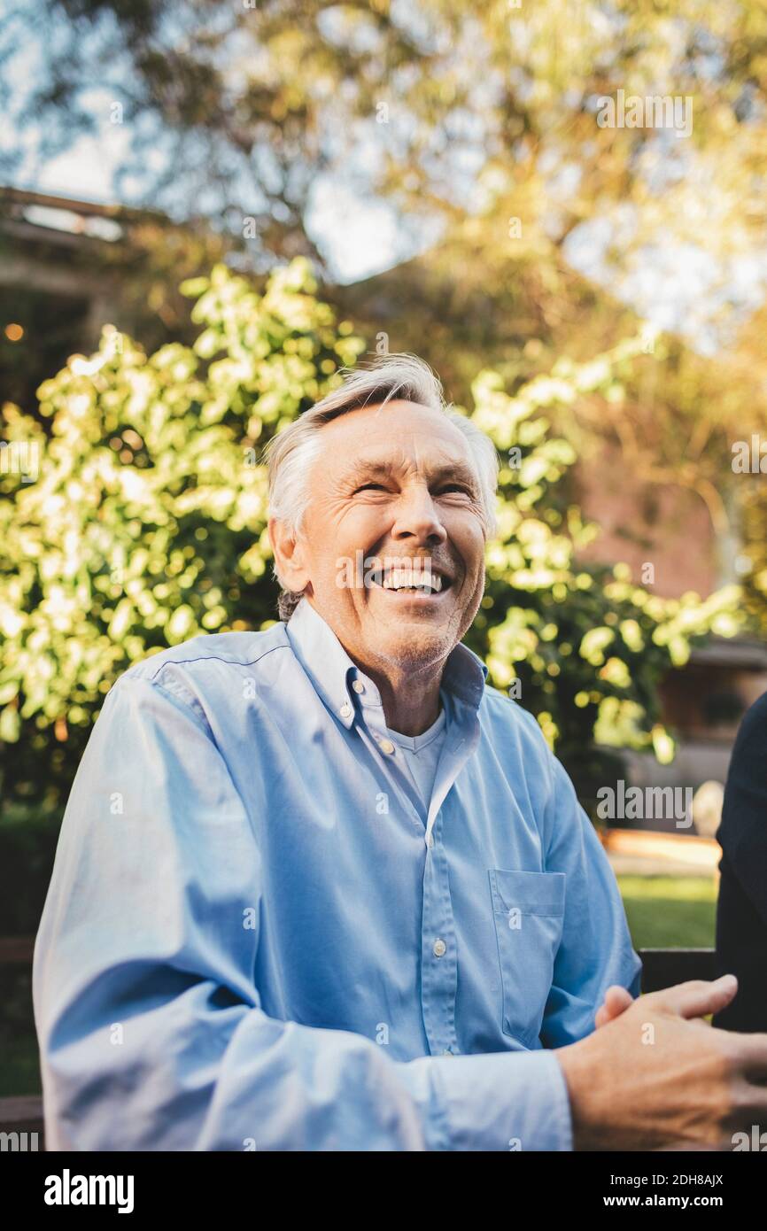70s smiling senior hi-res stock photography and images - Alamy