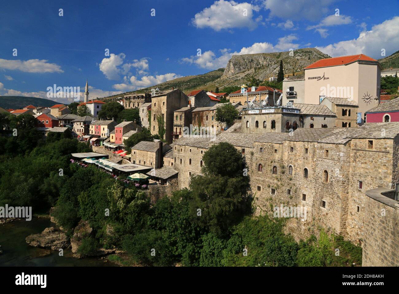 Ancienne Photo De Mostar – Herzégovine – Début 1900 – Architecture Bosniaque