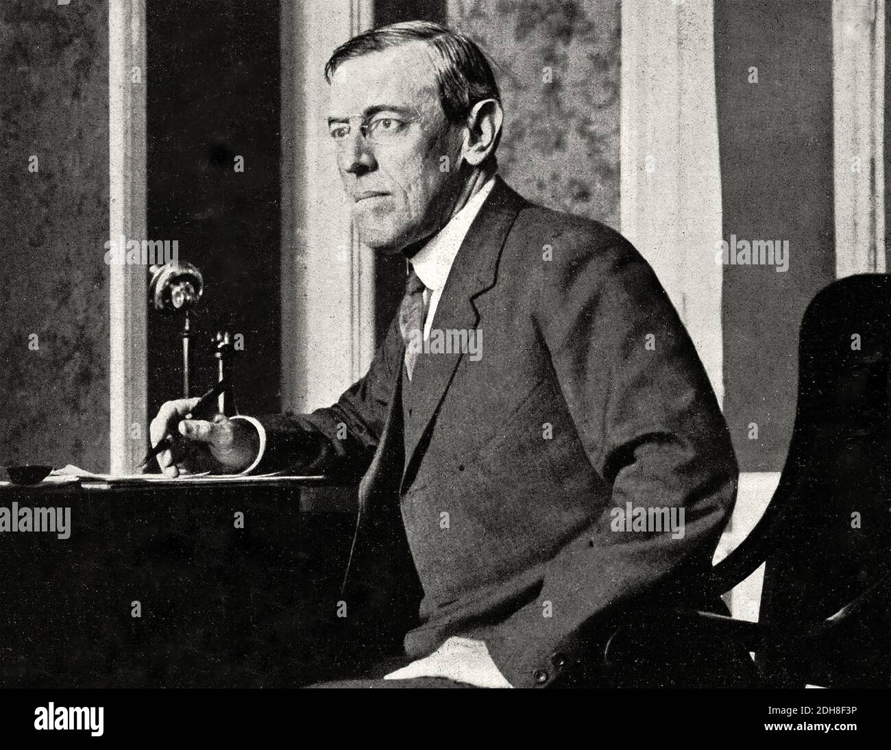 Woodrow Wilson Of The United States Hi-res Stock Photography And Images ...