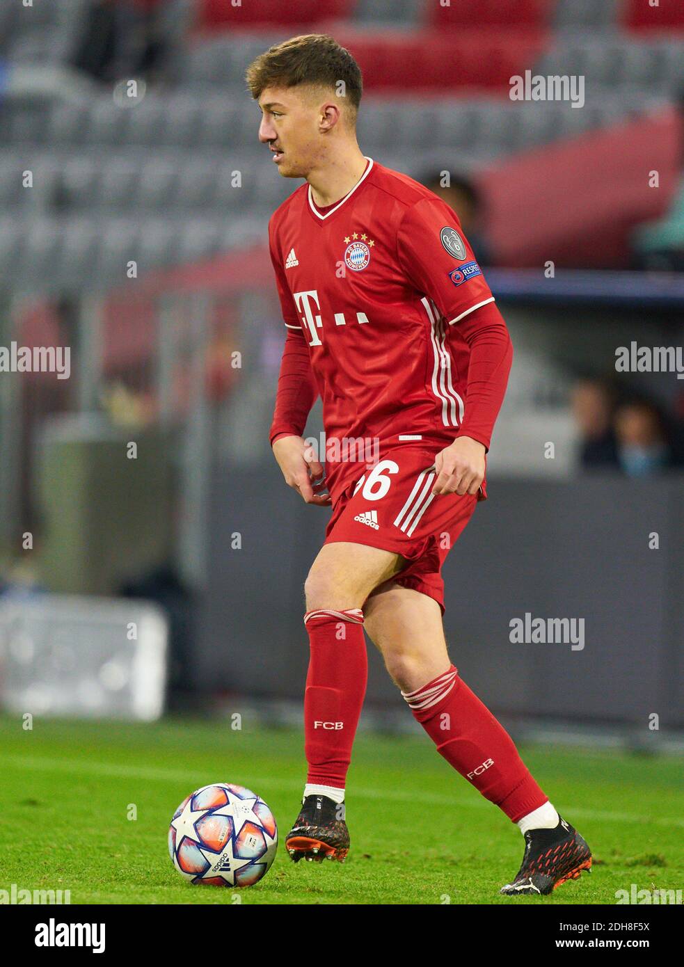 Angelo STILLER, FCB 36 in the match FC BAYERN MUENCHEN - LOKOMOTIVE MOSKAU  2-0 of football UEFA Champions League group stage in season 2020/2021 in  Munich, December 9, 2020. © Peter Schatz / Alamy Live News Stock Photo -  Alamy