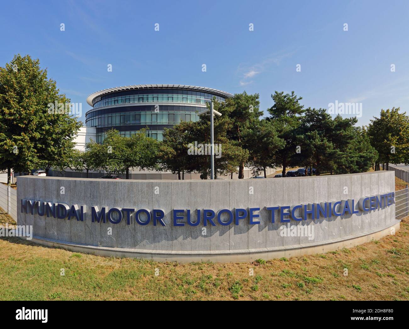 Hyundai Motor Europe Technical Center in  in Rüsselsheim am Main, Germany Stock Photo