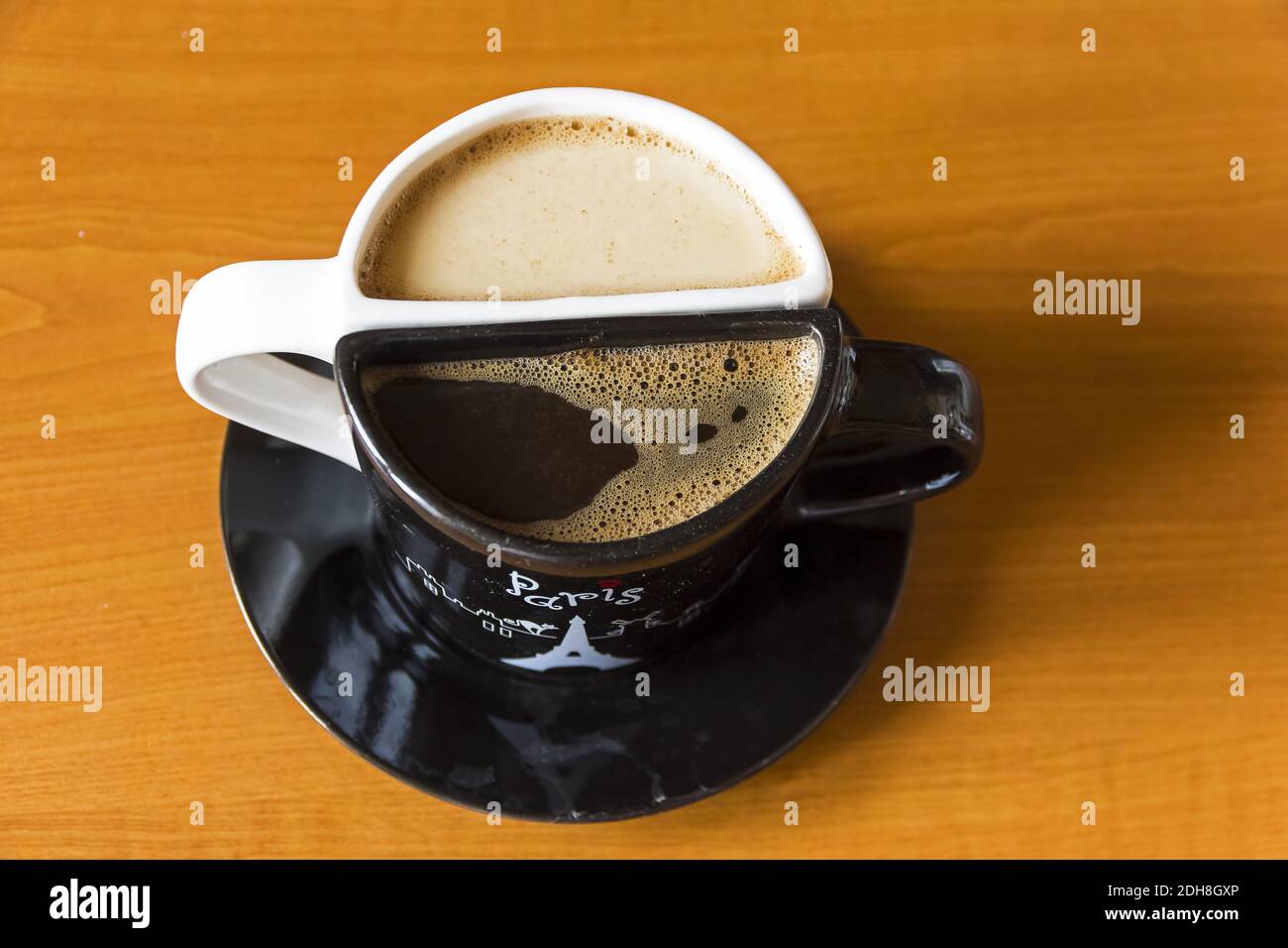 Unusual coffee cups Stock Photo Alamy