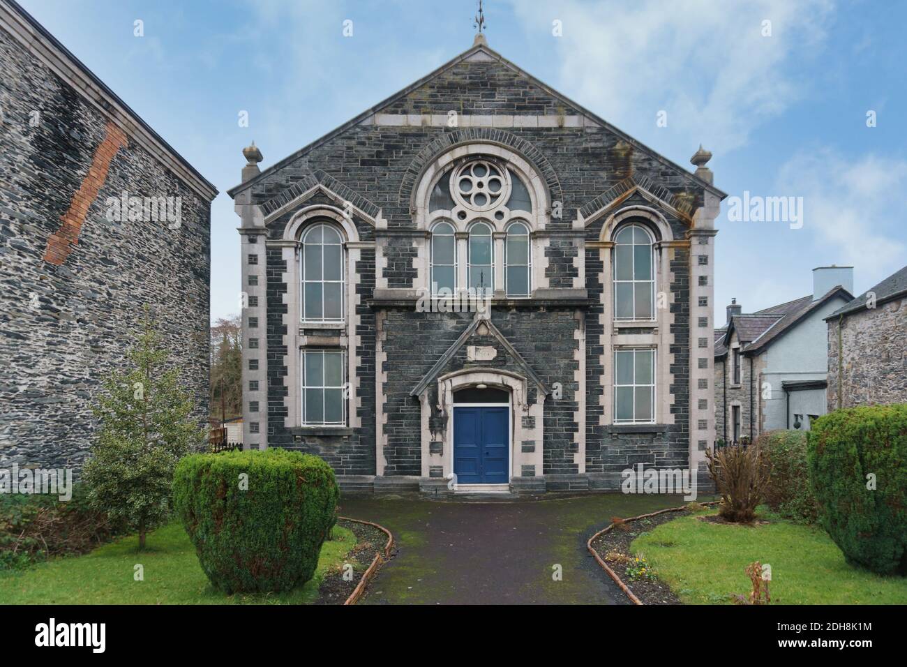 Seion united presbyterian church of Wales in Corwen North Wales built in 1875 Stock Photo