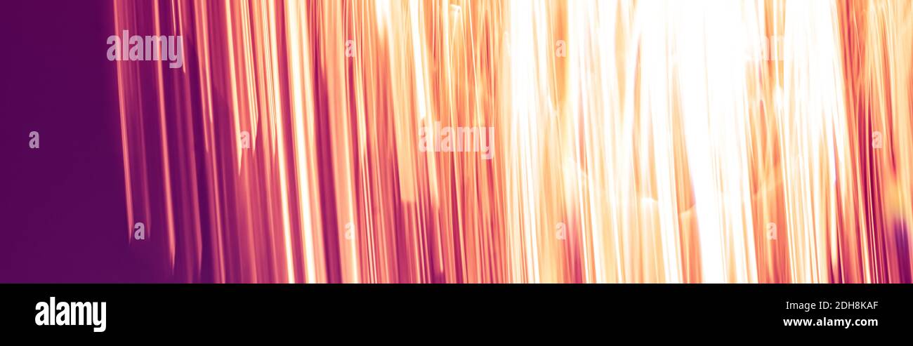 Light waves as abstract futuristic background, science and high tech design Stock Photo