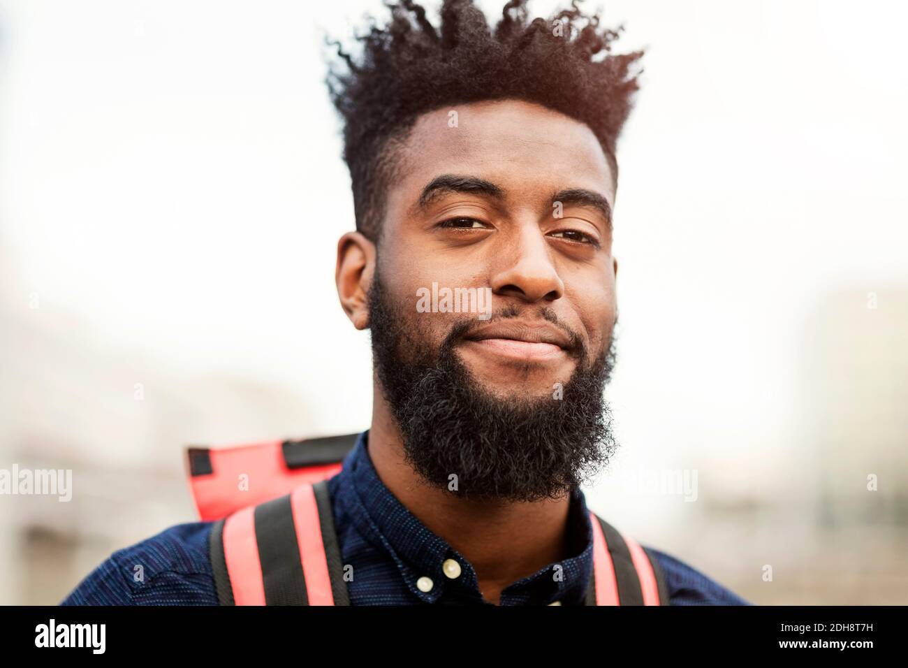 Portrait of confident young man Stock Photo