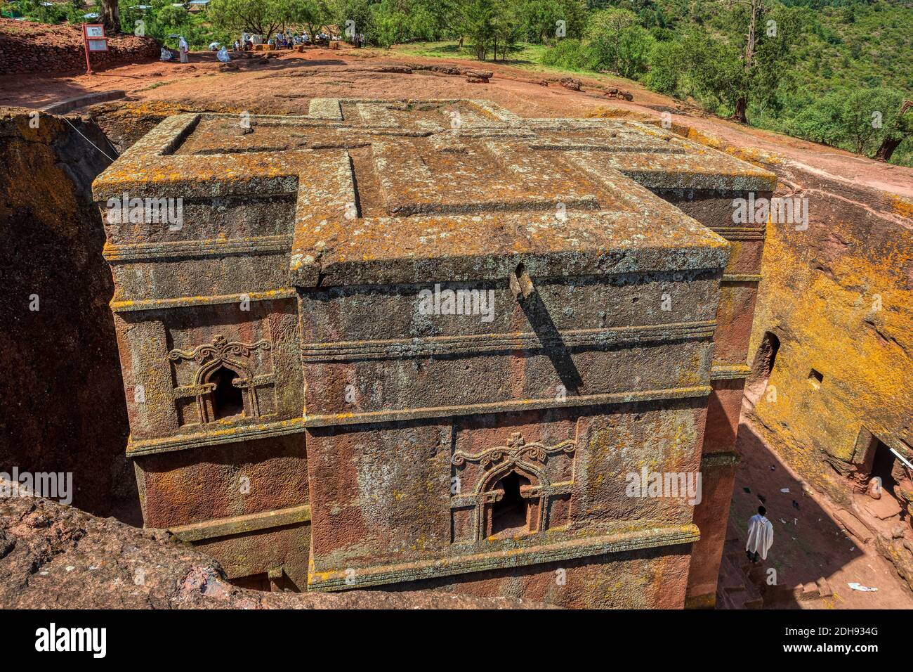 Church Of Saint George Lalibela Ethiopia Stock Photo Alamy