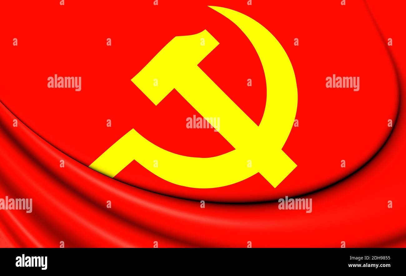 Flag of the communist party vietnam hi-res stock photography and images ...