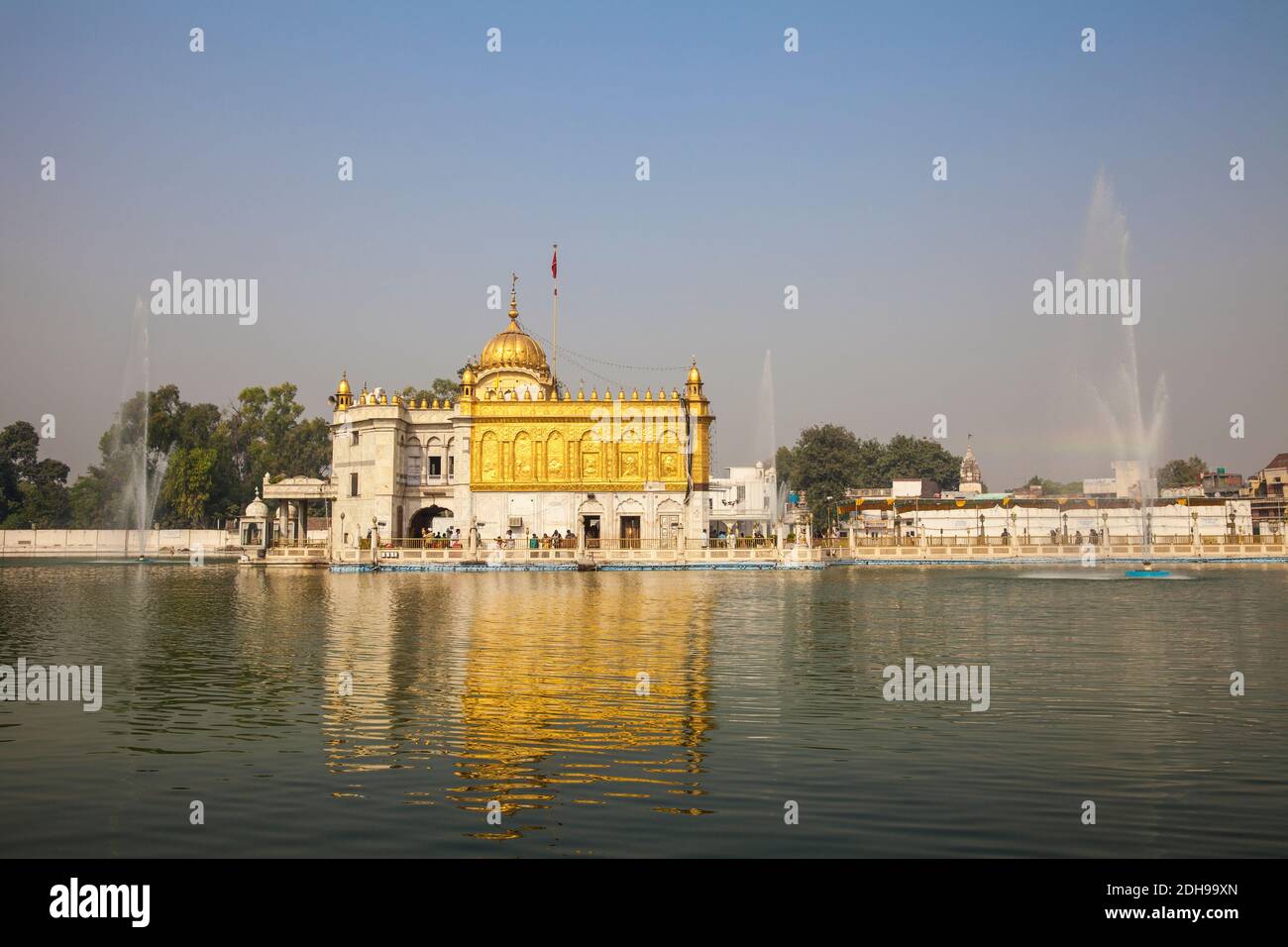 India, Punjab, Amritsar, Durgiana Temple also called Lakshmi Narayan Temple Stock Photo