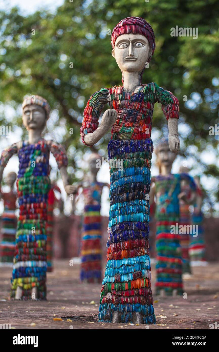 India, Haryana and Punjab, Chandigarh, Nek Chandi's Rock Garden